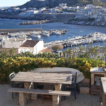 Cabanon Vue Mer Et Calanques Les Goudes มาร์กเซย ภายนอก รูปภาพ