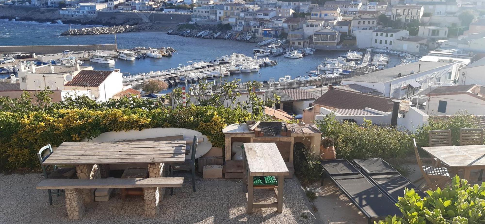 Cabanon Vue Mer Et Calanques Les Goudes มาร์กเซย ภายนอก รูปภาพ